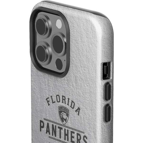 NHL Florida Panthers Black Text iPhone 15 Pro Impact Case